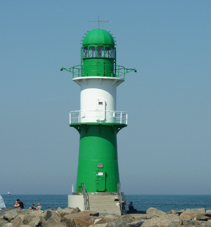 Grner Leuchturm (gro) / green lighthouse ( large)