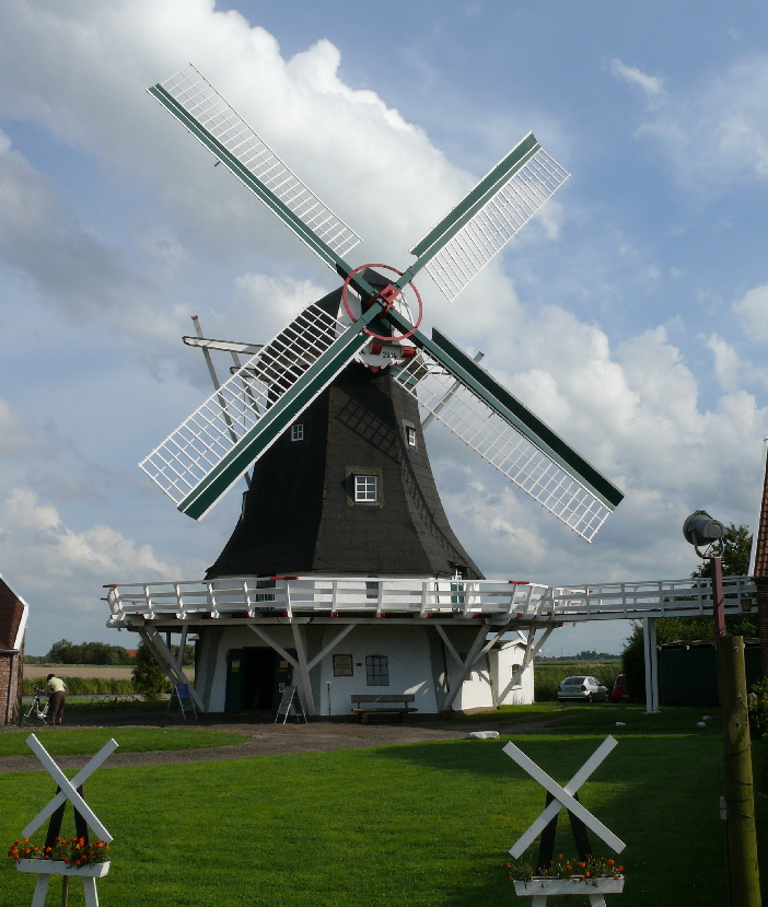 Seriemer Mhle in Ostfriesland / wind mill 