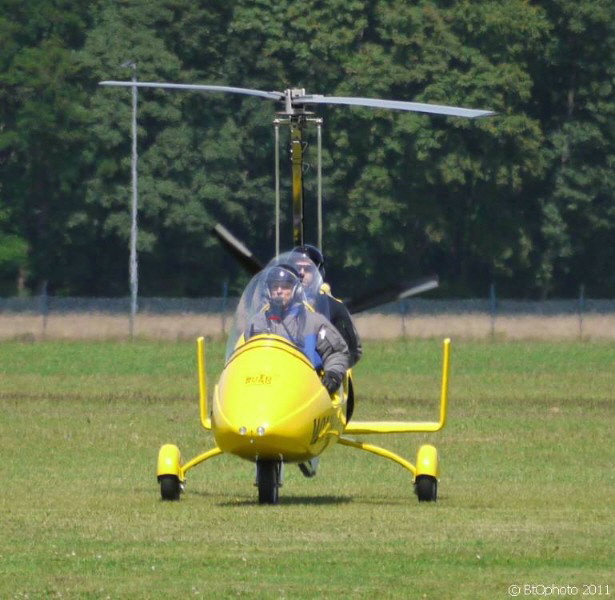 Gyrocopter / helicopter for two people