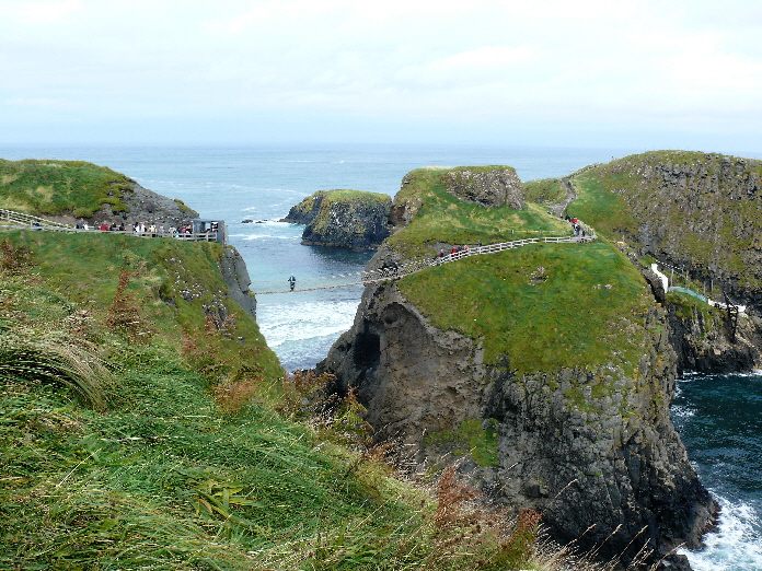 H�ngebr�cke Carrick-a-Rede, Nordirland / suspension bridge Northern Ireland